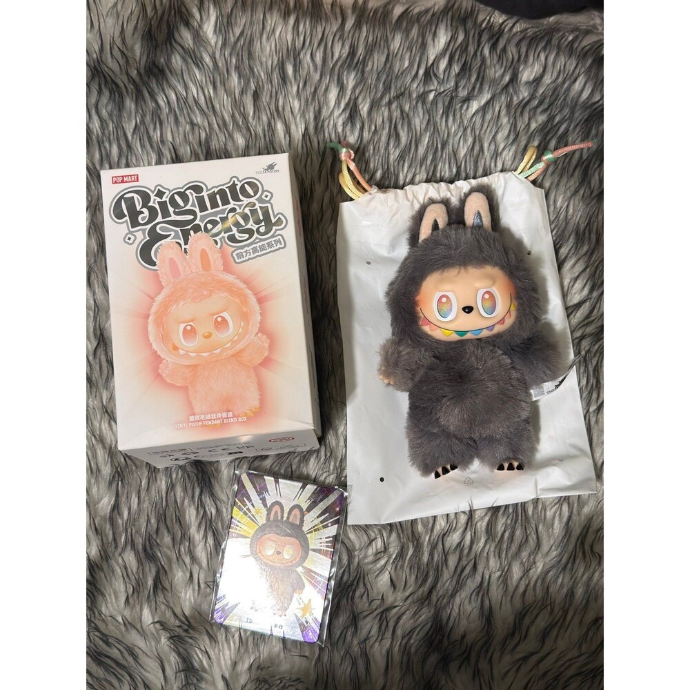 THE MONSTERS Big into Energy Series-Vinyl Plush - Secret ID - Offers are welcome